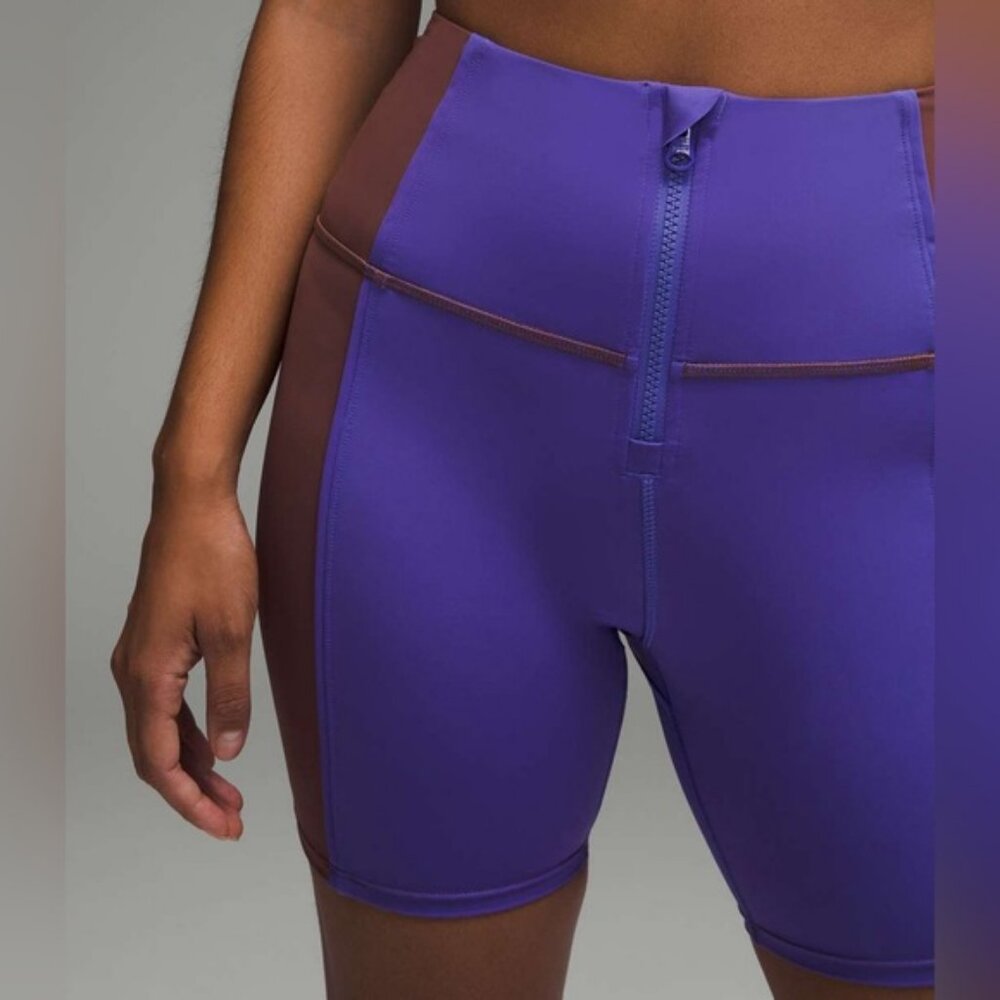 Lululemon Hike to Swim Short 6" Charged Indigo / Dark Oxide - Picture 2 of 8